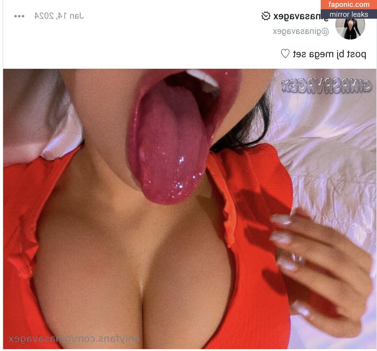 Gina Savage, Ginasavagex, https: Nackt-Leaks OnlyFans Foto #14